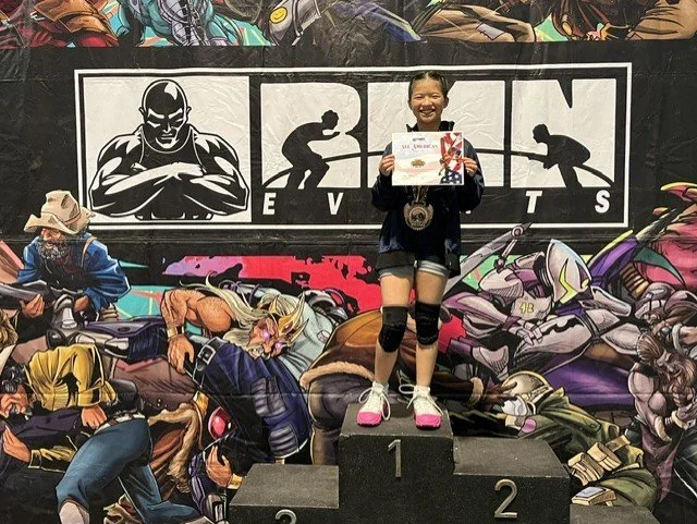 Eve - 6th place (96lbs 12U) Folkstyle