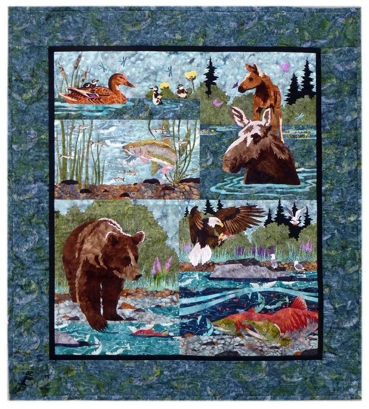 River Run: 6-Block Laser Kit with Patterns