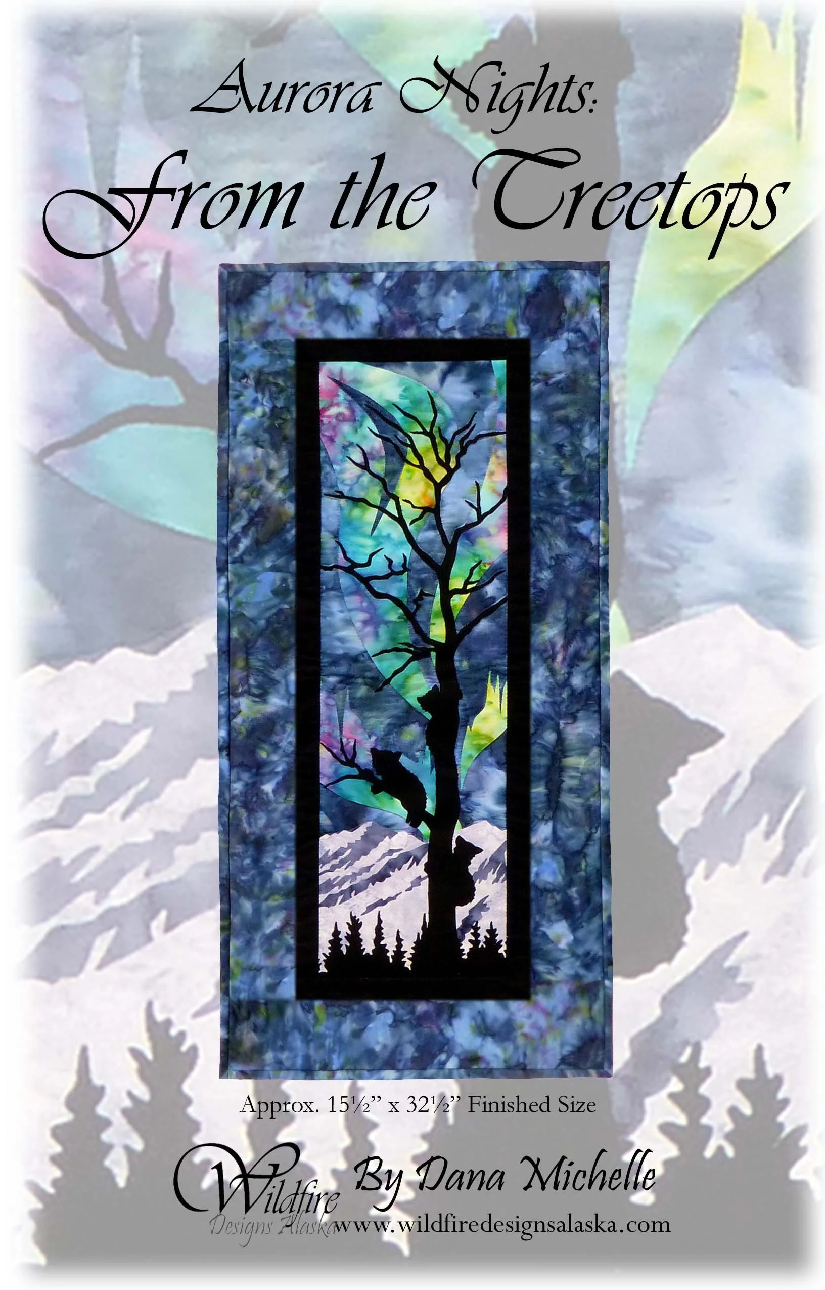 Aurora Nights: From the Treetops Pattern