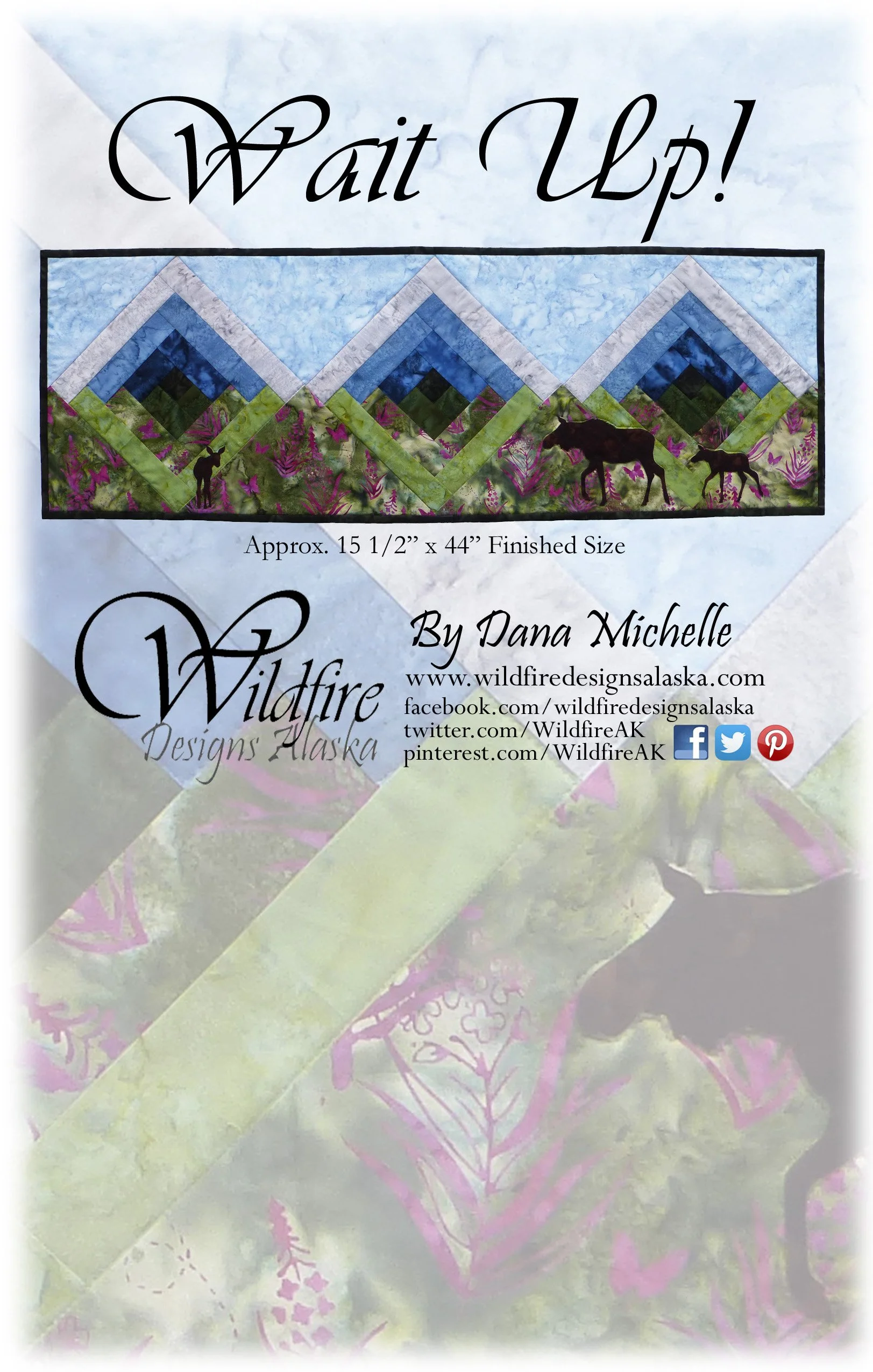 Wait Up! Pattern with Shapes