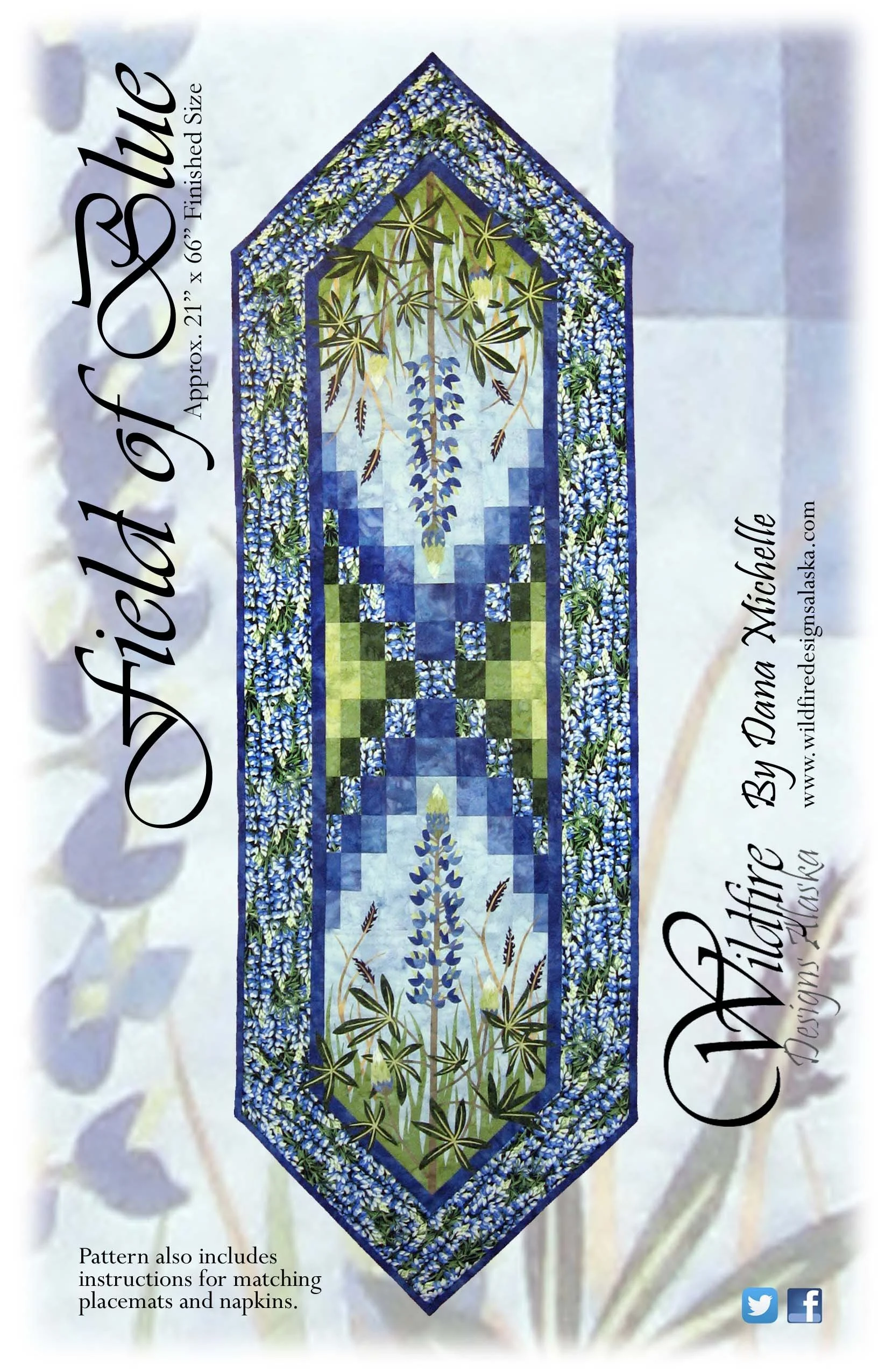 Field of Blue Pattern