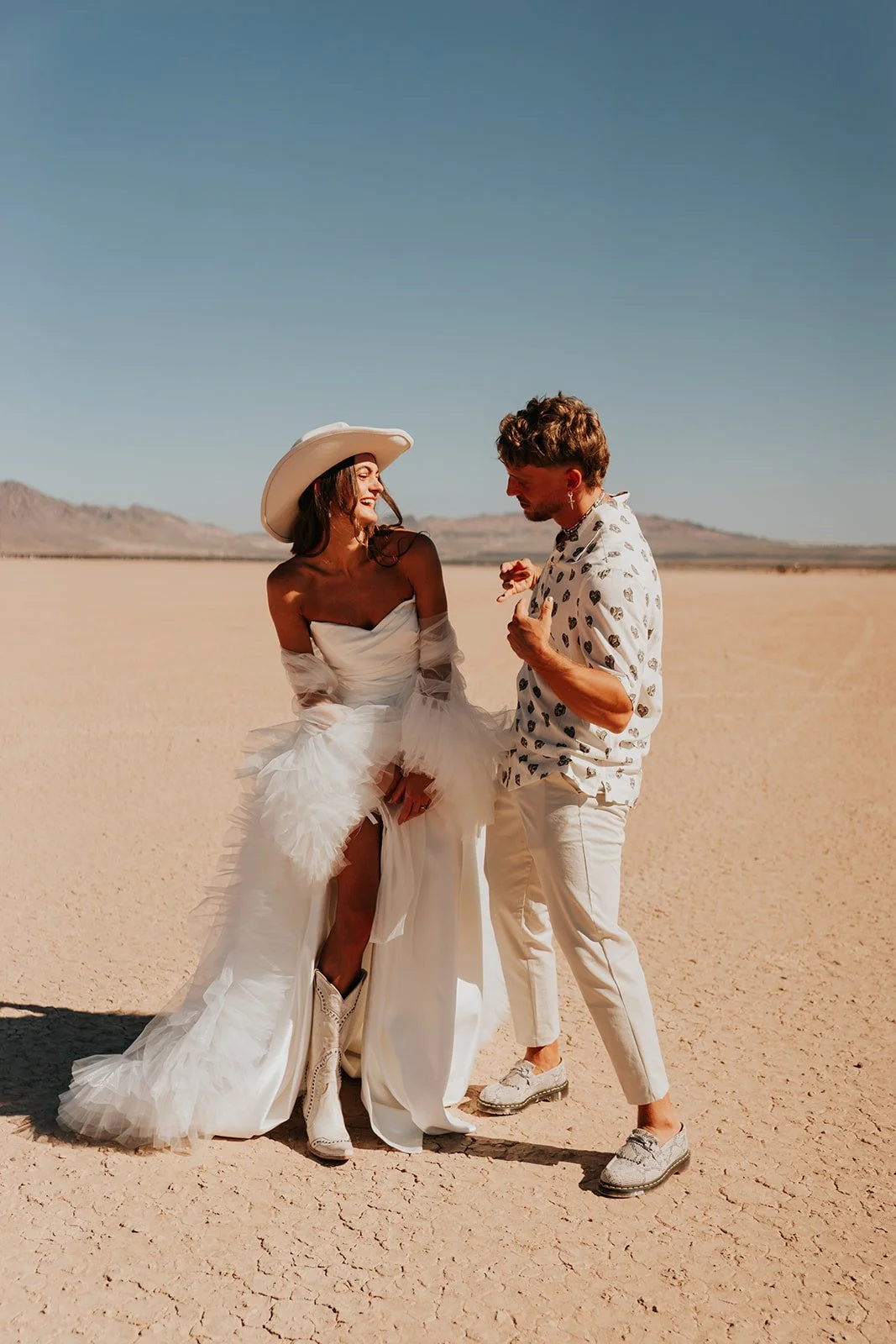 Las Vegas Elopement Dry Lake Bed