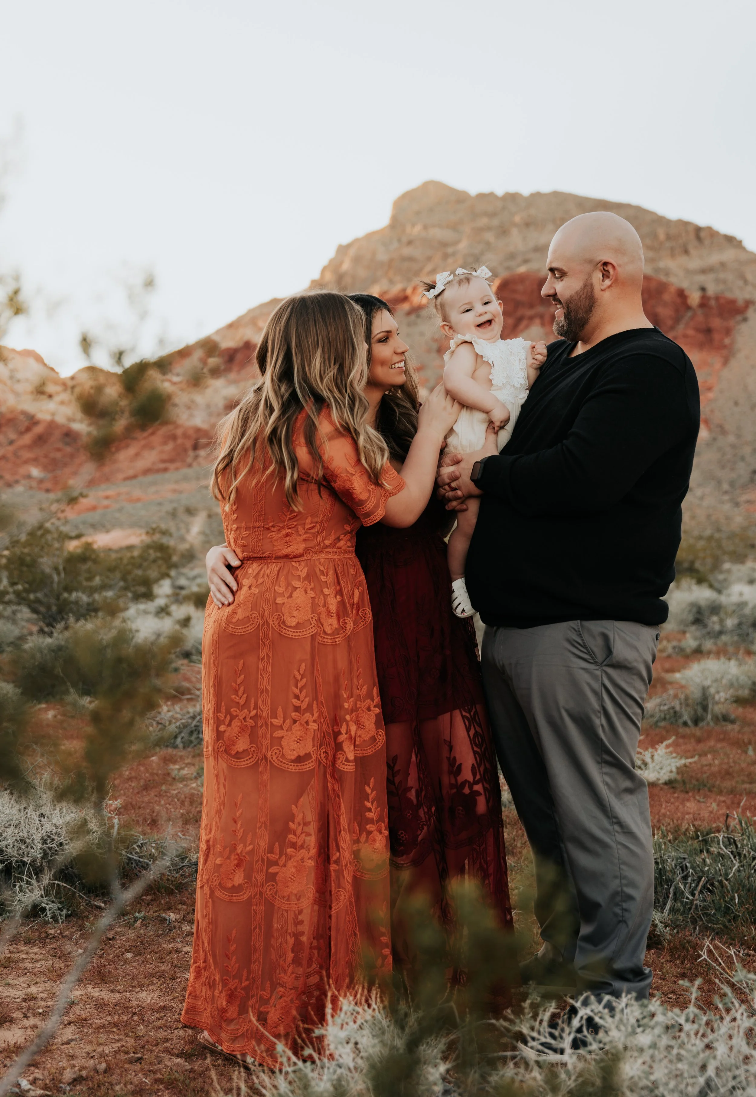 Las Vegas Red Rock Family Photoshoot