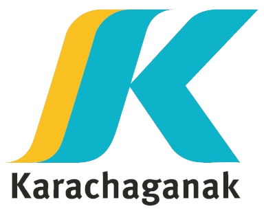 Logo featuring stylized letters 'S' and 'K' with 'Karachaganak' written below.