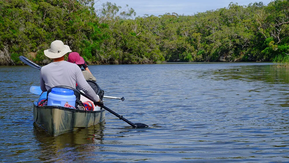 Ecotourism Australia Canoeing and Camping Glenelg River