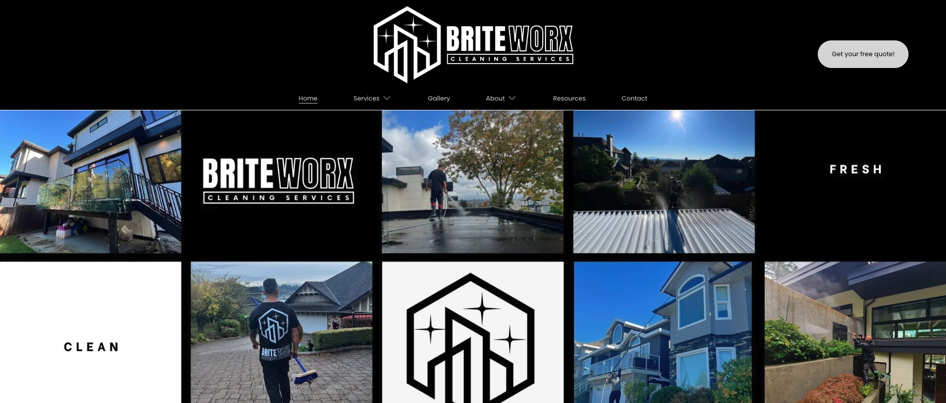 Briteworx website hero banner