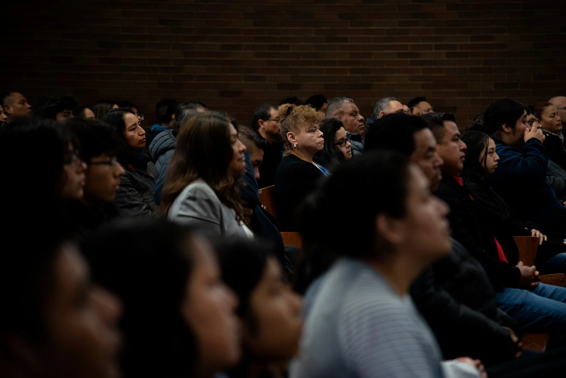 Freehold, New Jersey, 2025. Catholic Mass celebration for the Latin community at St. Rose of Lima Church.