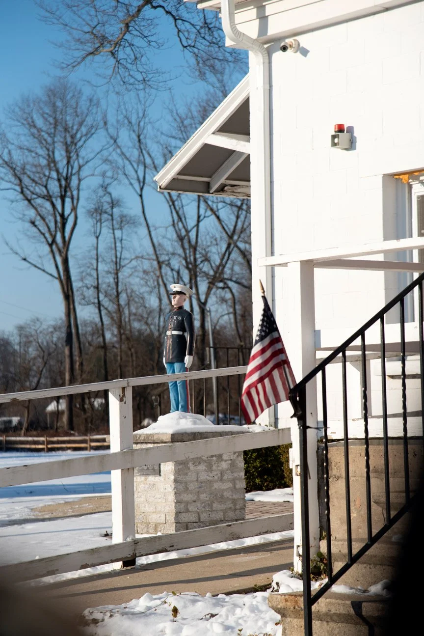 Freehold, New Jersey, 2025. Veterans of Foreign Wars Post 4374, a local hub for military veterans and their families. It offers support, camaraderie, and programs for those who have served in the U.S. armed forces. 