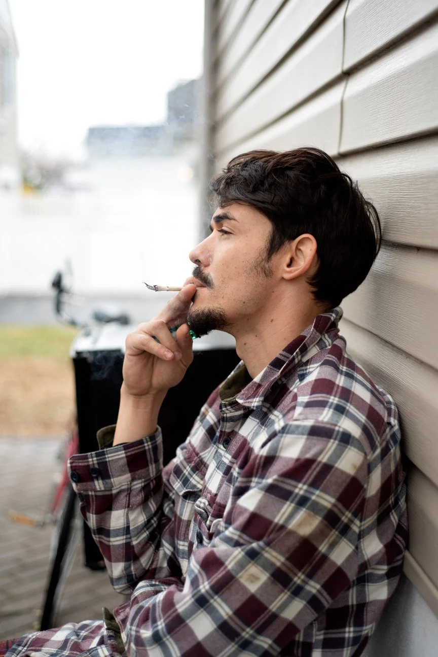 Long Branch, New Jersey, 2025. Pedro Silva (pseudonym), of Brazilian origin, who works in construction.
