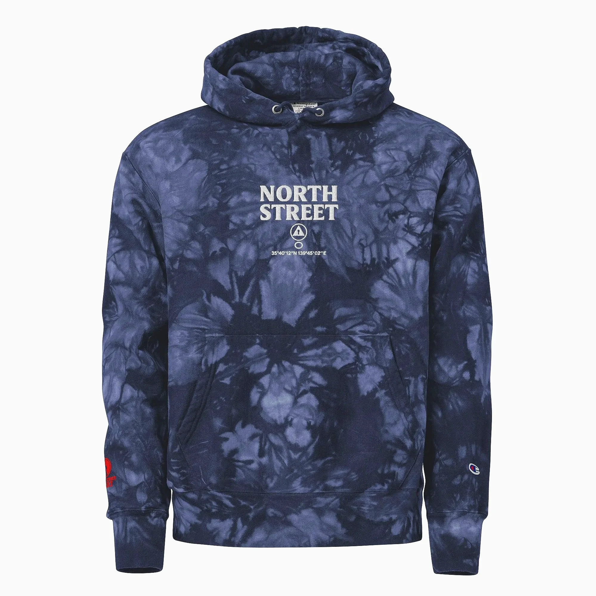 Unisex Champion tie-dye hoodie