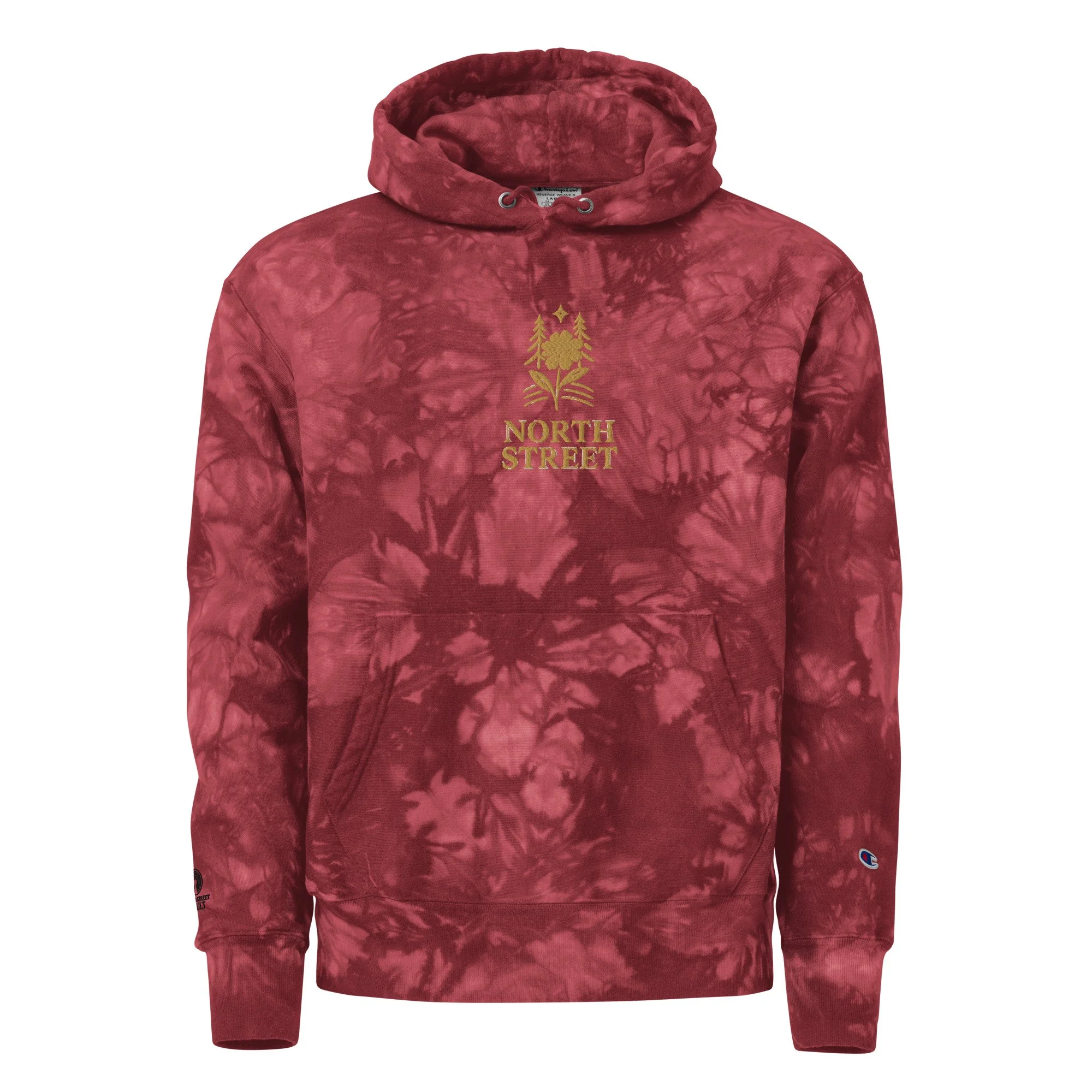 Unisex Champion tie-dye hoodie