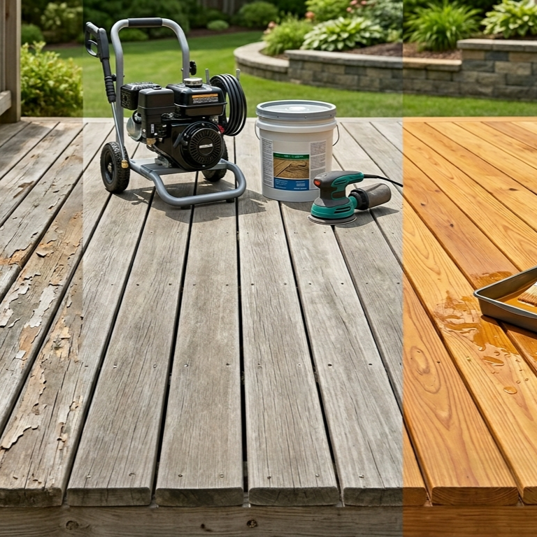 How Much Does It Cost to Stain a Wood Deck