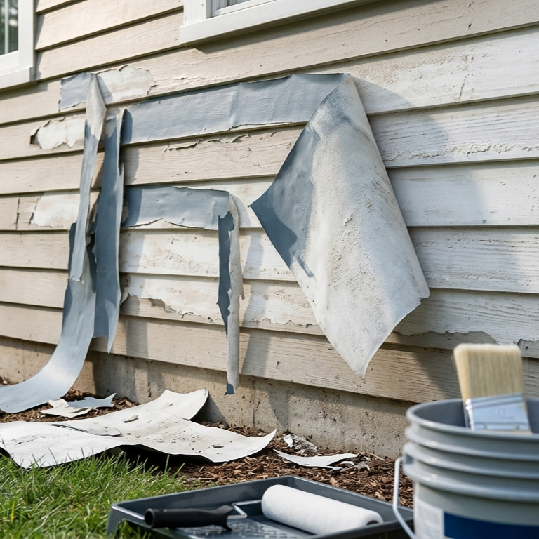 Why Is My Exterior Paint Peeling Off in Sheets