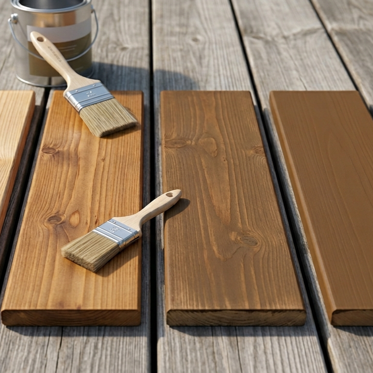 Transparent vs Semi-Transparent vs Solid Deck Stain: Which Should You Choose