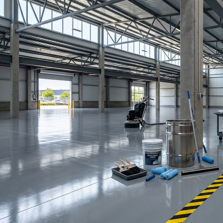 How Long Should a Warehouse Be Closed During Epoxy Floor Installation