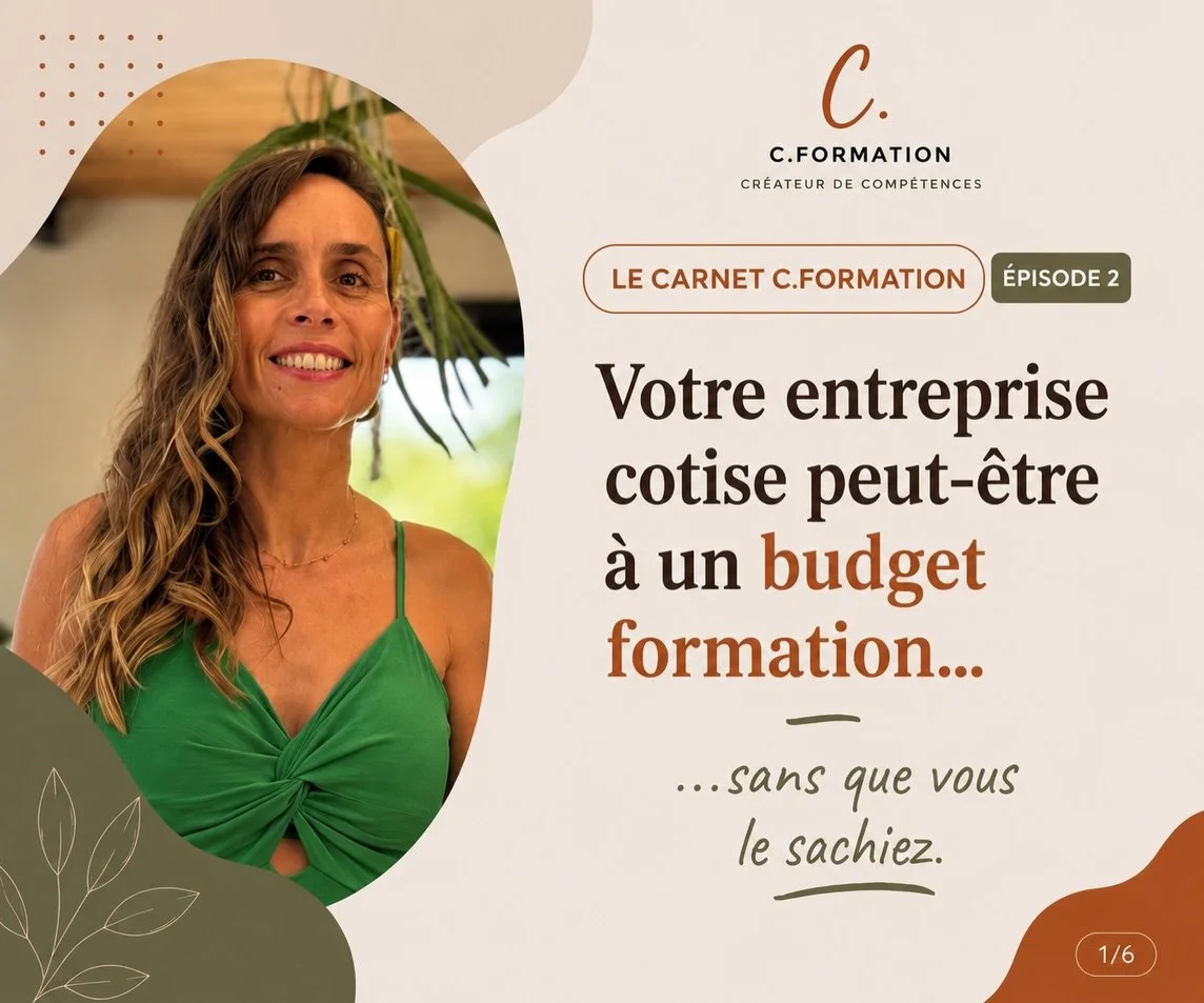📖 LE CARNET C.FORMATION | &Eacute;pisode 2

Beaucoup de dirigeants pensent que le probl&egrave;me est de ne pas avoir de budget formation.

En r&eacute;alit&eacute;, ce n&rsquo;est souvent pas le vrai probl&egrave;me.

Le vrai probl&egrave;me, c&rsq