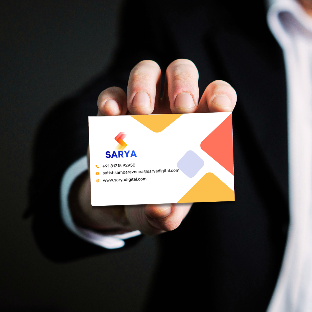 SARYA digital contact details for business enquiries