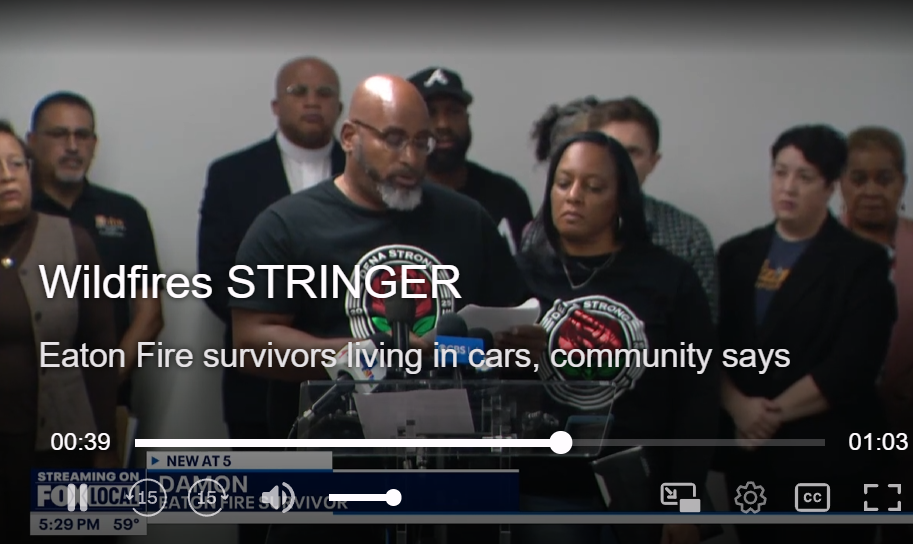 Eaton Fire survivors demanding SoCal Edison provide housing aid