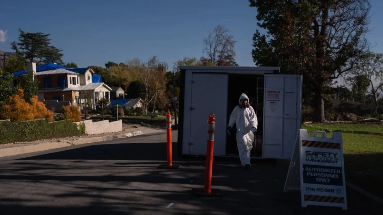 Their homes survived the historic LA area wildfires, but a year later they fear living in them