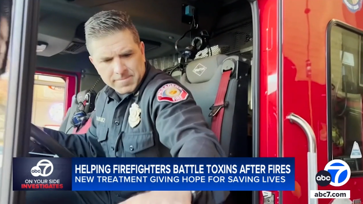 New treatment program offers hope to firefighters battling toxins in blood after wildfires