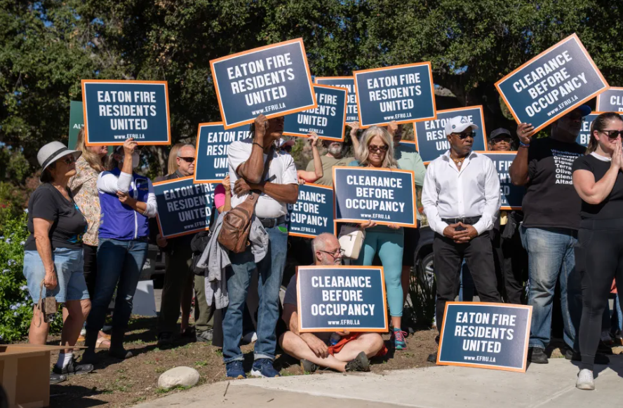 Standing Altadena homes still contaminated after remediation, testing results show