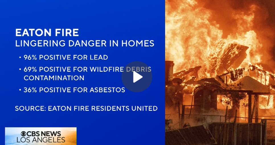 Eaton Fire victims claim thousands of homes still have toxins despite remediation