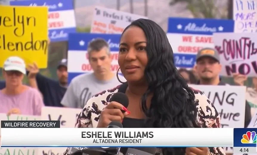 Altadena wildfire victims demand probe into LA's response to Eaton Fire