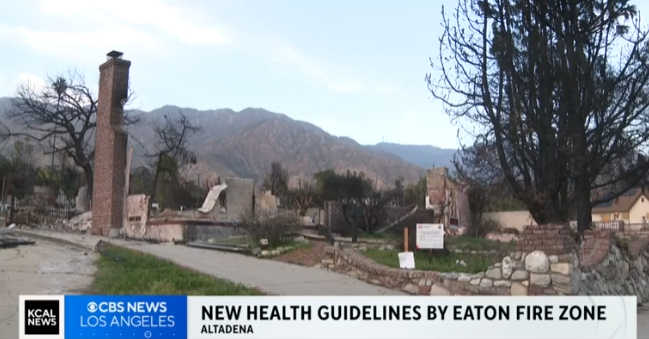Pasadena issues public health advisory after Eaton Fire soil test