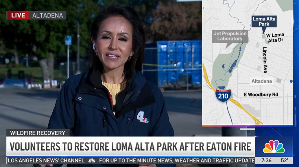 Volunteer effort to rebuild Altadena park draws criticism from Eaton Fire victims