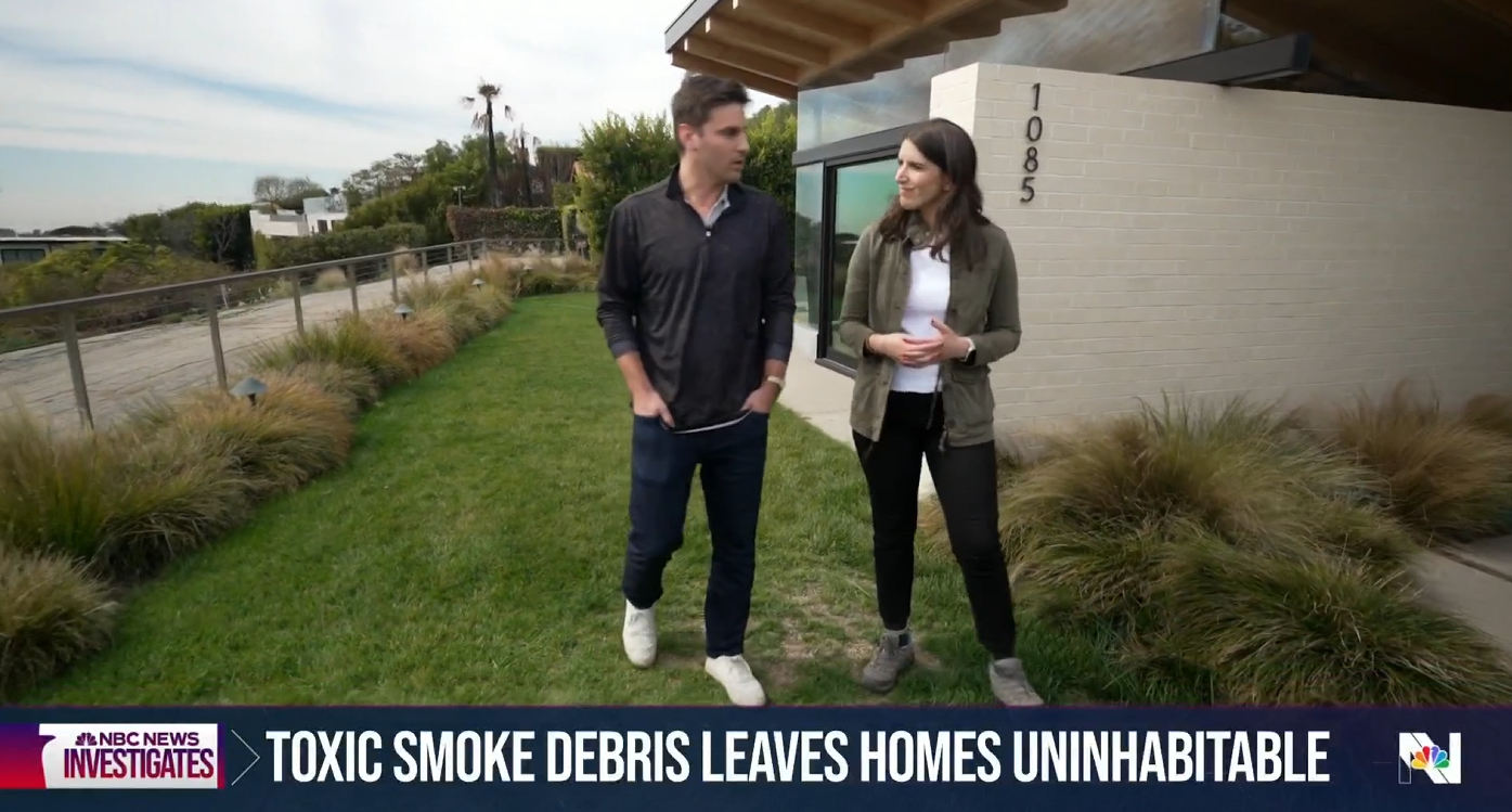 Their homes remain standing, but these L.A. wildfire victims still might lose them