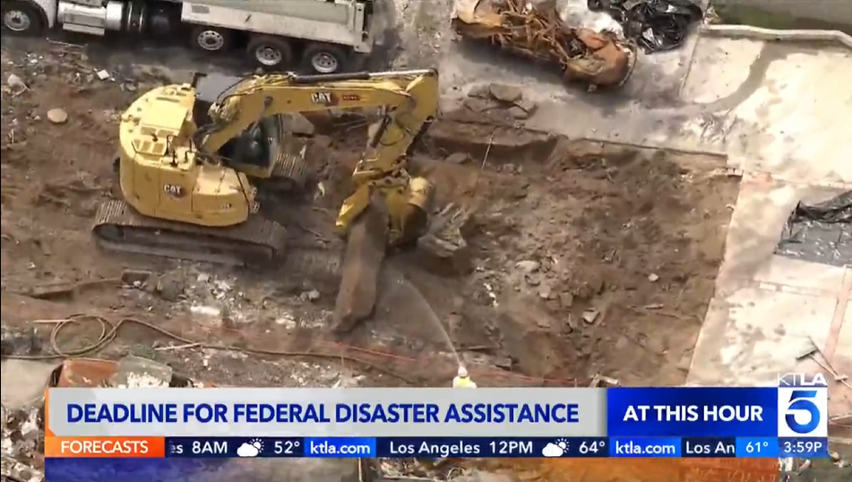 Deadline Looms for FEMA Assistance