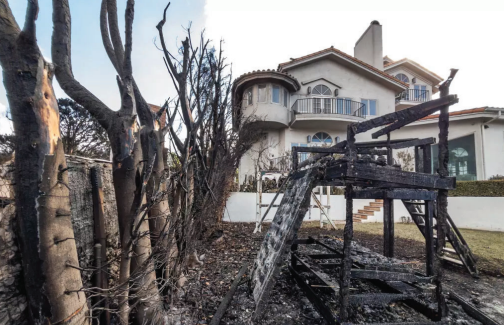 No neighbors, no market, no town: For people whose homes survived, a painful road ahead