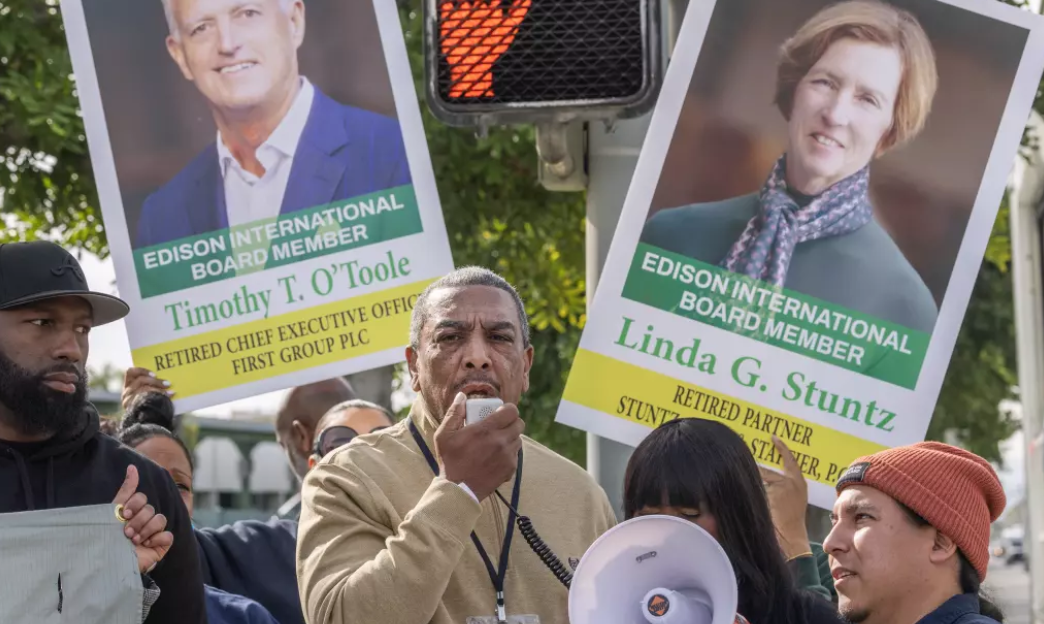 Black Altadena fire victims clash with Edison over compensation