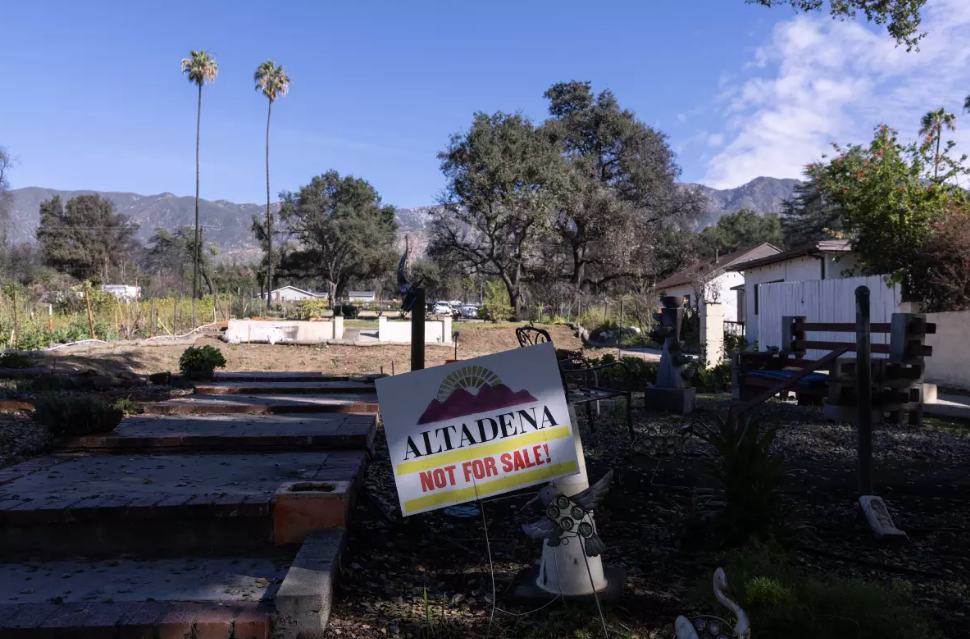 Investors keep buying up burned lots in Altadena, Pacific Palisades. Could Congress limit such sales?