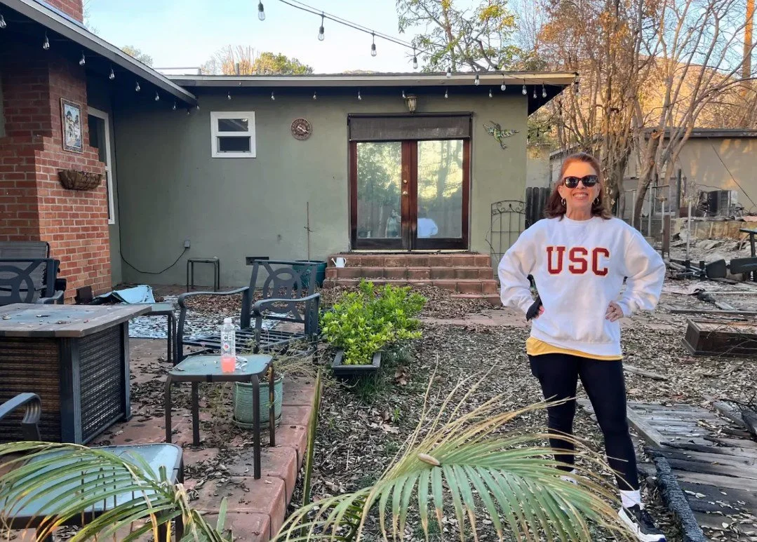 ‘The neighborhood is gone.’ Fire zone survivors weigh choices