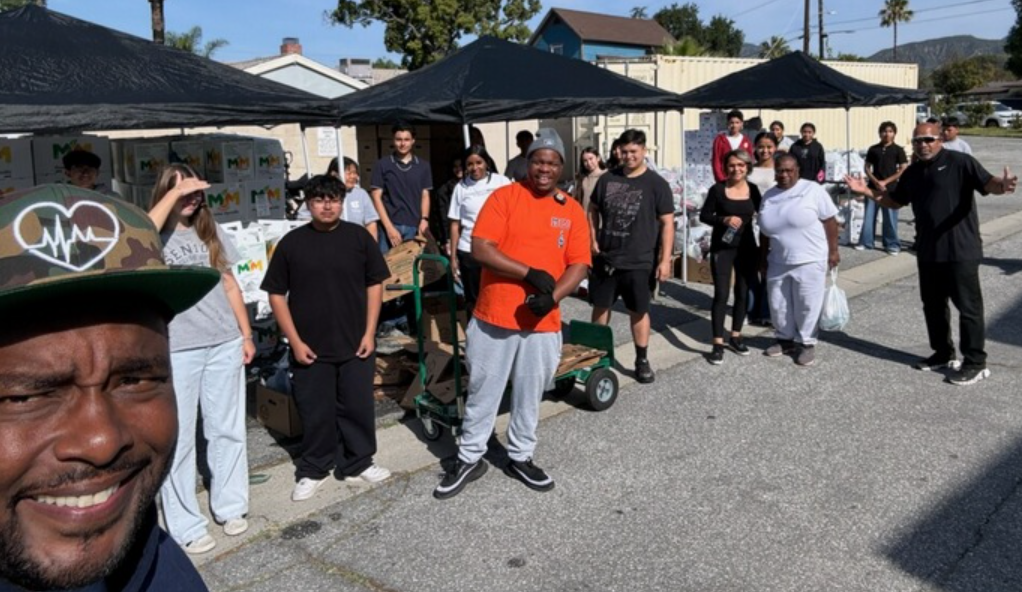 Pasadena Police, Local Nonprofits Team Up for Eaton Fire Donation Drive