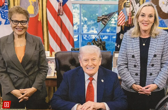 What Trump told me in our secret Oval Office meeting about the Eaton Fire