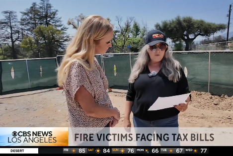 Los Angeles County officials offer fire survivors possible penalty cancellation on property taxes