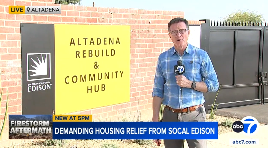 Eaton Fire survivors demand urgent support from SoCal Edison and federal officials