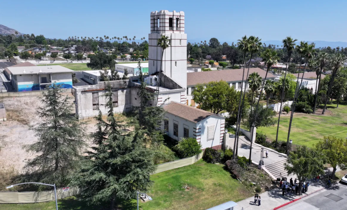 'This tower is our compass': Altadena reacts over prospect of Eliot Arts Magnet tower coming down