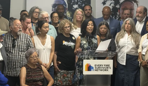 Fire survivors say Newsom is backing Edison while they struggle to rebuild