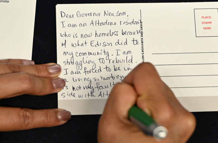 Wildfire survivors to Newsom: No backroom deals with utility companies