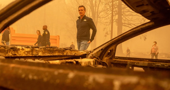 Facing protests, Newsom drops most of plan limiting utility wildfire liabilities