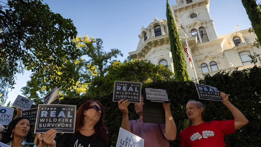 With clock ticking, California lawmakers reject key parts of Newsom's wildfire plan