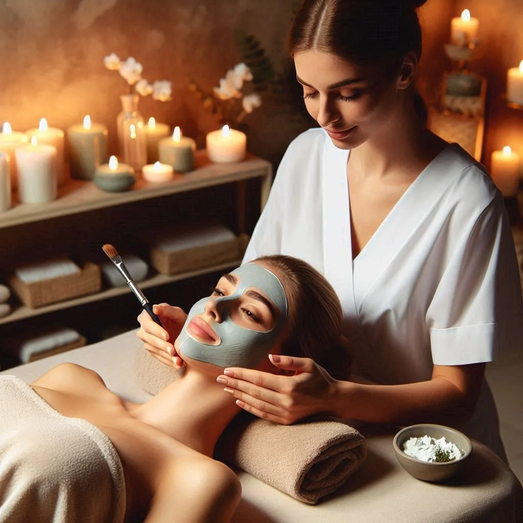 facial treatments and meridian facial massages