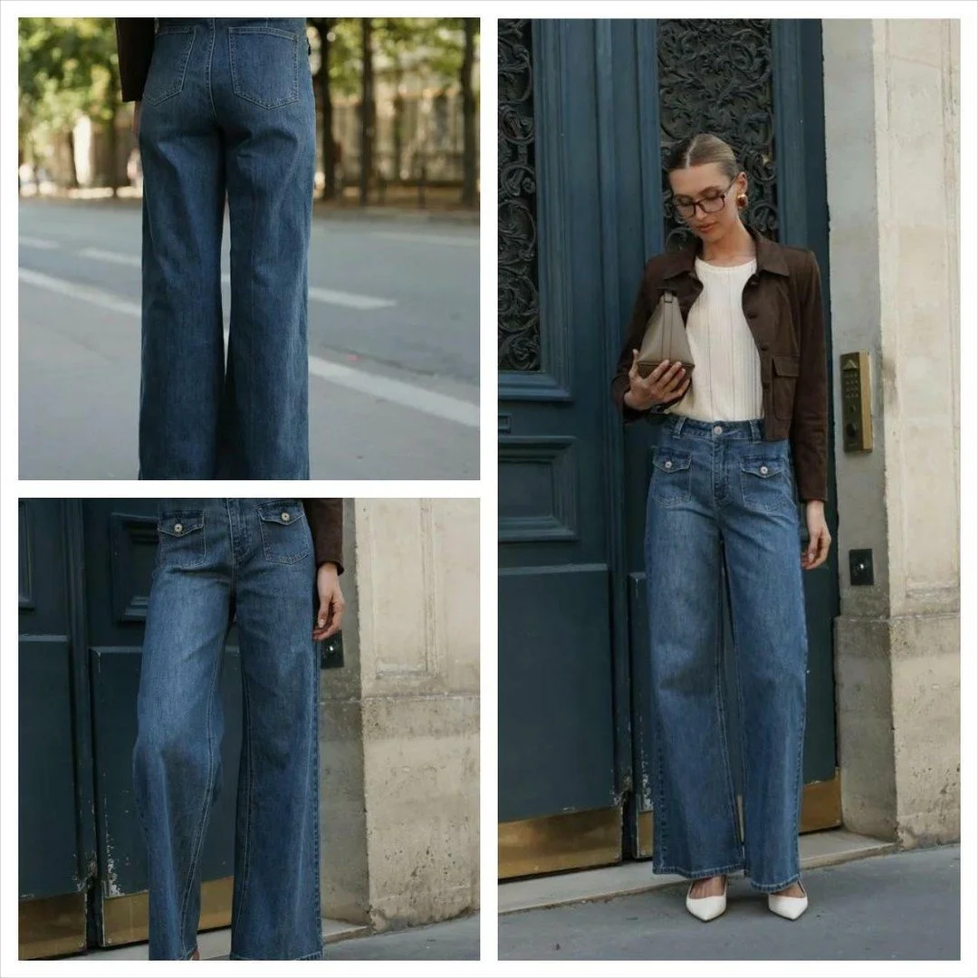 This jean is redefining casual chic! 😍✨

Introducing Jean Helo&iuml;se&mdash;your new go-to wardrobe essential for effortless style. Crafted with soft, premium fabric, these jeans provide the perfect balance of comfort and confidence. 👖💖 The flatt