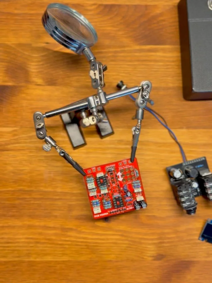 Lots of stuff going on this week! Getting ready to assemble a morning glory clone, modding spst toggles (couldn&rsquo;t get short lever threadless, but it&rsquo;s moddable!), assembling and drilling the parchbays on a Frame series 452, and finally: a