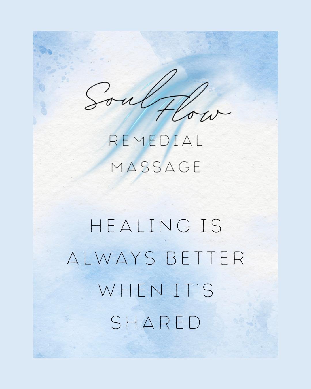✨ R e f e r  A  F r i e n d ✨

Healing is always better when it&rsquo;s shared.

If someone you love could benefit from the work we do here at Soul Flow, you&rsquo;re warmly invited to refer them.

As a thank you, you&rsquo;ll both receive $20 off &m