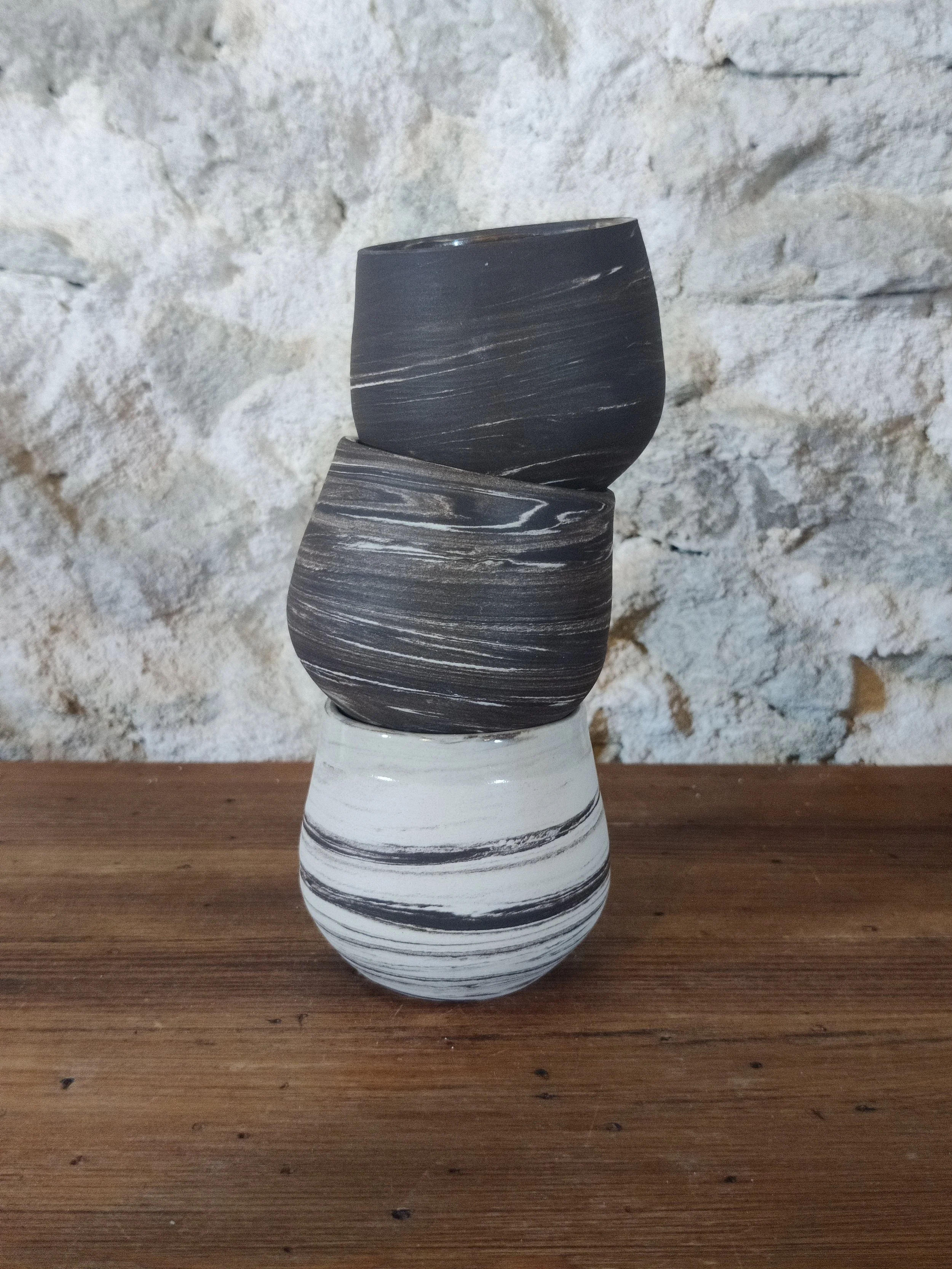 Tasse mêlées Noir&Blanc