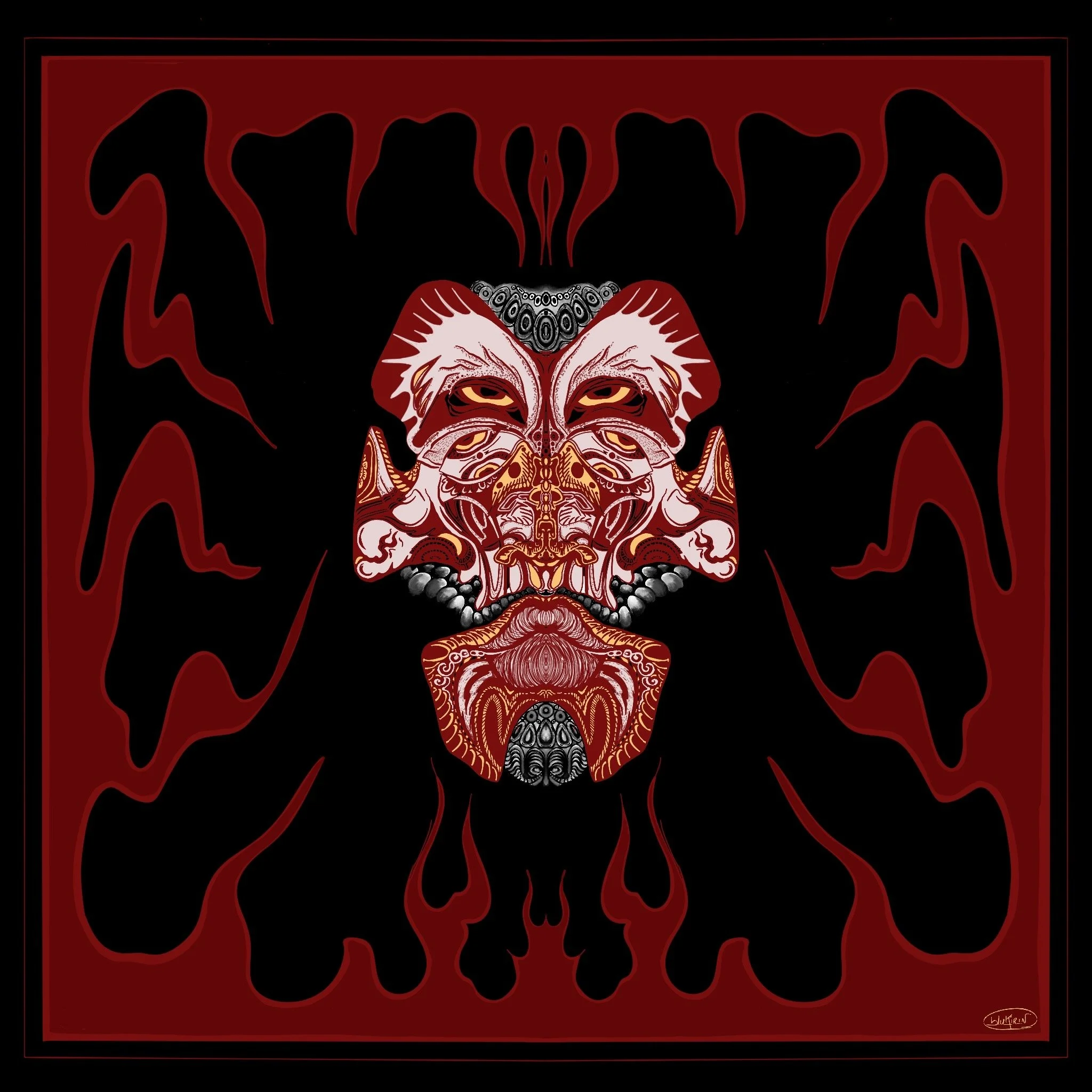 Mask - Dessin numérique